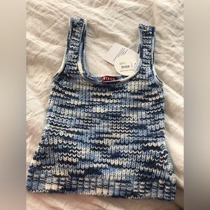 STAUD Knit tank top